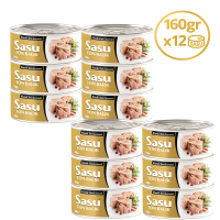 Sasu Klasik Ton Balığı 12x160 gr Bütün Dilim