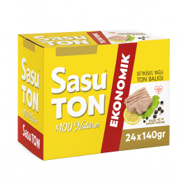 Sasu Ekonomik Ton Balığı 24x140 gr Sasu Ekonomik Ton Balığı 24x140 gr