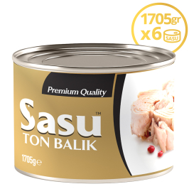 Sasu Klasik Ton Balığı 6x1705 gr Bütün Dilim