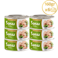 Sasu Jalapeno Biberli Ton Balığı 6x160 gr Bütün Dilim