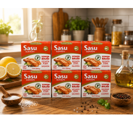 Sasu Zeytinyağlı Somon Balığı 6x160 gr Sasu Zeytinyağlı Somon Balığı 6x160 gr