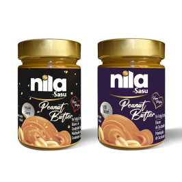 Sasu Nila Fıstık Ezmesi Şekeri Parçacıklı + Naturel Şerkersiz