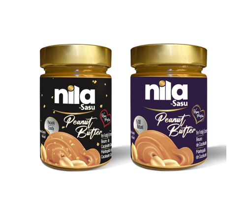 Sasu Nila Fıstık Ezmesi Şekeri Parçacıklı + Naturel Şerkersiz Sasu Nila Fıstık Ezmesi Şekeri Parçacıklı + Naturel Şerkersiz