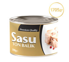 Sasu Klasik Ton Balığı 1705 gr Bütün Dilim