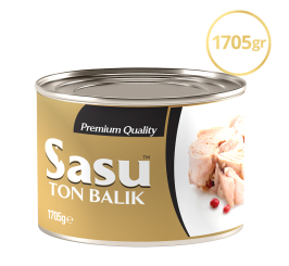 Sasu Klasik Ton Balığı 1705 gr Bütün Dilim