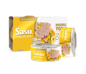 Sasu Ton Salata Sepeti Mısırlı - Tahıllı - Fasulyeli - Pirinçli