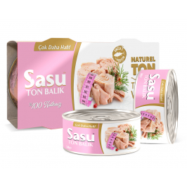 Sasu Light Suda Ton Balığı 2x160 gr Bütün Dilim