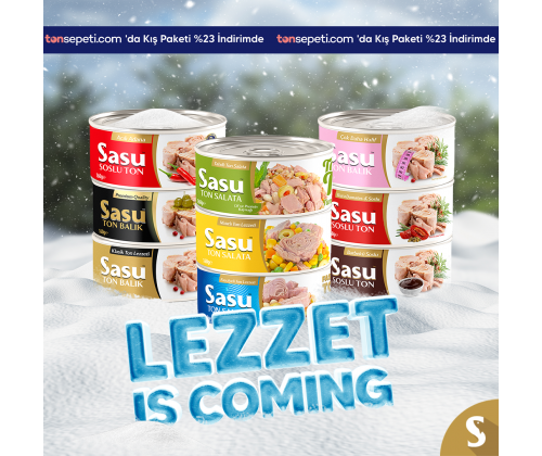 Sasu Kışa Özel Ton Sepeti Fırsatı