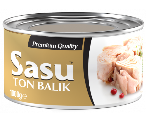 Sasu Klasik Ton Balığı 1000gr Bütün Dilim