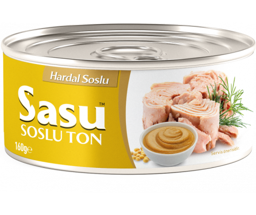 Sasu Hardal Soslu Ton Balığı 160 gr İri Parça