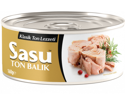 Sasu Klasik Ton Balığı 160gr Bütün Dilim
