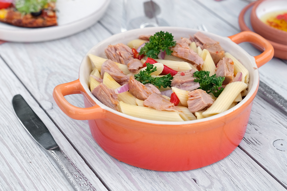 Acılı Adana Penne Makarna