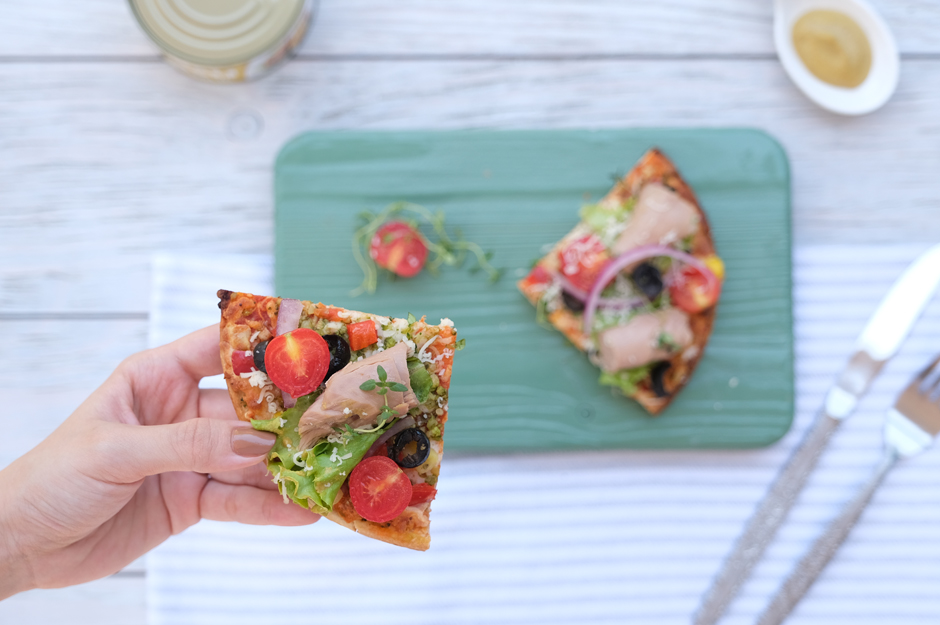 Hardal Soslu Ton Pizza